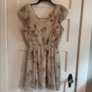 Lightweight floral dress